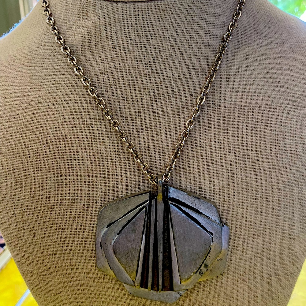 Vintage Pewter Necklace